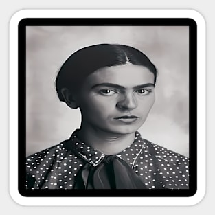 young frida Sticker